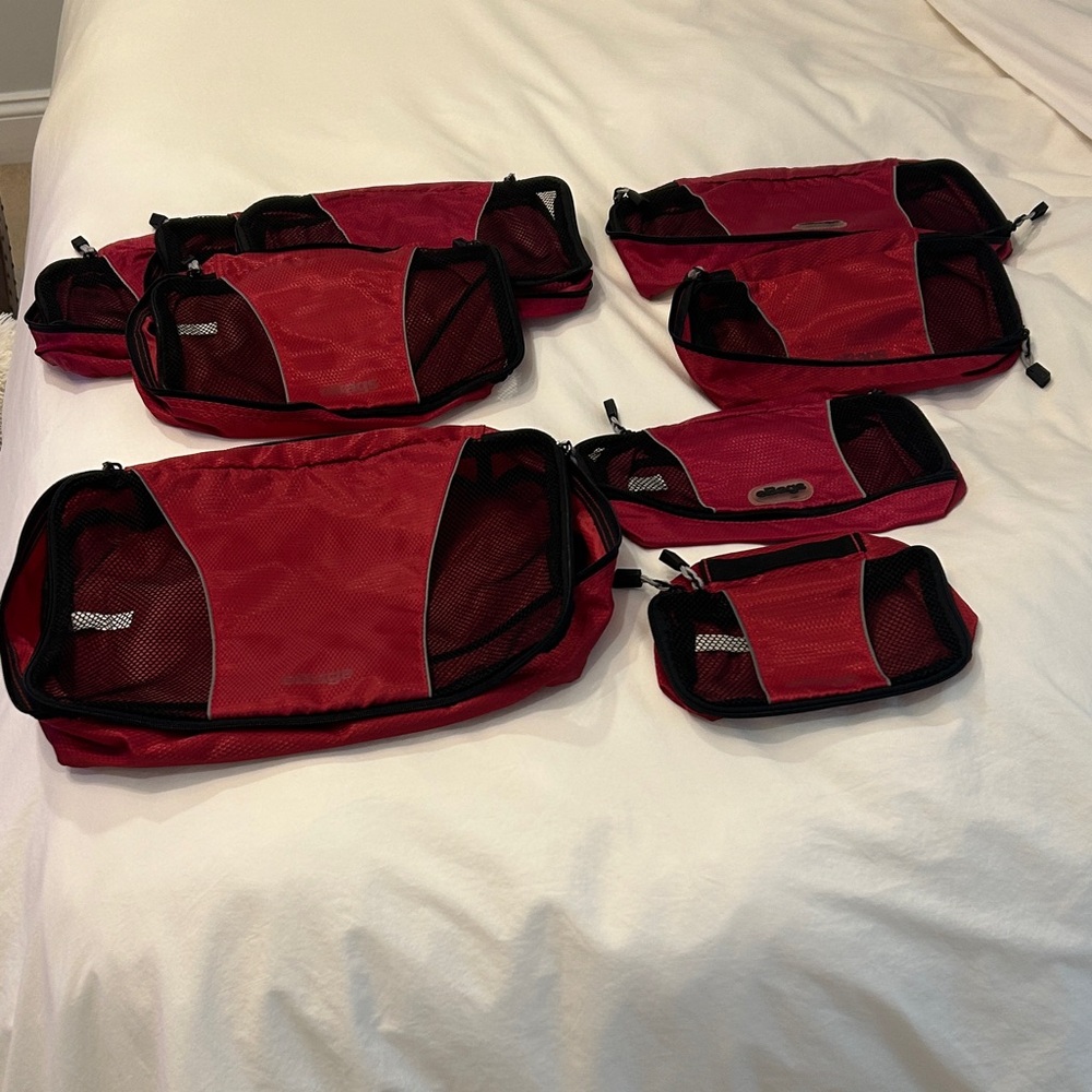 eBags packing cubes [Raspberry]